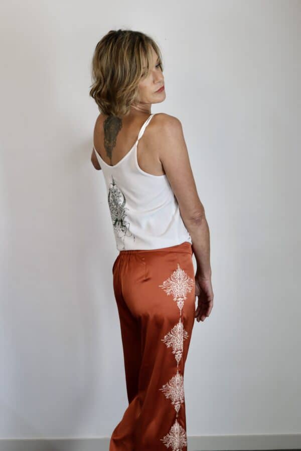 Pantalon Léna orange – Image 3